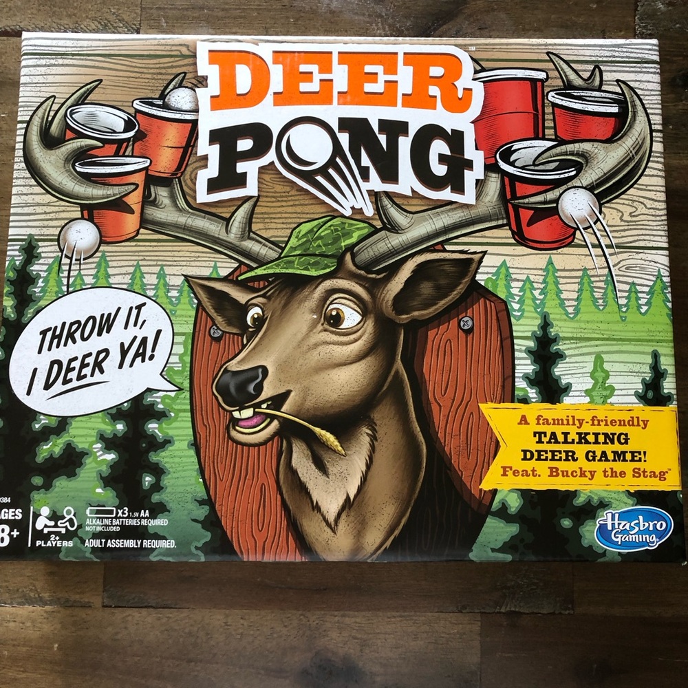 Deer pong game